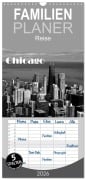 Cover-Bild zum Titel 'Familienplaner 2026 - Chicago 2026 mit 5 Spalten (Wandkalender, 21 x 45 cm) CALVENDO' von 'Detlef Kolbe (Dex - Foto)'
