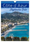 Cover-Bild zum Titel 'CÔTE D'AZUR Idyllische Orte (Wandkalender 2027 DIN A4 hoch), CALVENDO Monatskalender' von 'Melanie Viola'