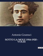 Cover-Bild zum Titel 'SOTTO LA MOLE 1916-1920 - VOLIII' von 'Antonio Gramsci'