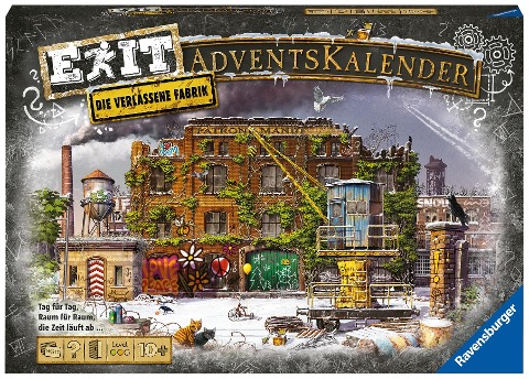 EXIT Adventskalender "Die verlassene Fabrik" - 25 Rätsel für EXIT-Begeisterte ab 10 Jahren - 