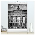 BERLIN in Monochrom (hochwertiger Premium Wandkalender 2025 DIN A2 hoch), Kunstdruck in Hochglanz - Melanie Viola