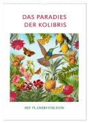 Cover-Bild zum Titel 'Das Paradies der Kolibris (Wandkalender 2026 DIN A2 hoch), CALVENDO Monatskalender' von 'Christine B-B Müller'