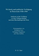 Cover-Bild zum Titel 'NS-Justiz und politische Verfolgung in Österreich 1938-1945' von ''