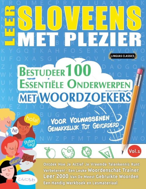 LEER SLOVEENS MET PLEZIER - VOOR VOLWASSENEN - Linguas Classics
