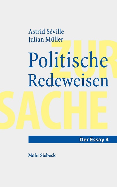 Politische Redeweisen - Julian Müller, Astrid Séville