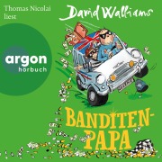 Cover-Bild zum Titel 'Banditen-Papa' von 'David Walliams'