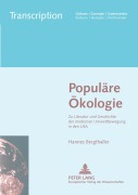 Cover-Bild zum Titel 'Populäre Ökologie' von 'Hannes Bergthaller'