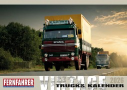 Cover-Bild zum Titel 'Vintage Trucks Kalender 2026' von ''