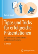 Cover-Bild zum Titel 'Tipps und Tricks für erfolgreiche Präsentationen' von 'Boris Gebhardt'
