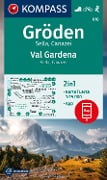 KOMPASS Wanderkarte 616 Gröden / Val Gardena, Sella, Canazei 1:25.000 - 