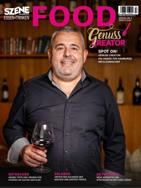 SZENE HAMBURG ESSEN+TRINKEN Food / Genuss-Creator 2026/2027 - 