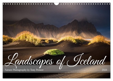 Landscapes of Iceland (Wall Calendar 2024 DIN A3 landscape), CALVENDO 12 Month Wall Calendar - Tony Prower