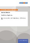 Cover-Bild zum Titel 'Verfrühte Euphorie' von 'Andreas Menzen'