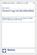 Cover-Bild zum Titel 'Verwertung von Musikrechten' von 'Nike Schmidt'