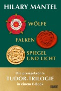 Cover-Bild zum Titel 'Wölfe, Falken und Spiegel &Licht' von 'Hilary Mantel'