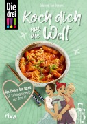 Cover-Bild zum Titel 'Die drei !!! Koch dich um die Welt' von 'Sabrina Sue Daniels'