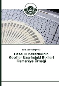 Cover-Bild zum Titel 'Basel III Kriterlerinin Kobi'ler Üzerindeki Etkileri Osmaniye Örne¿i' von 'Ebru Af¿in Akargitmez'