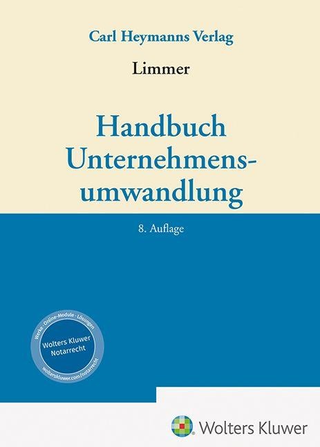 Handbuch Unternehmensumwandlung - 