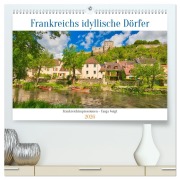 Cover-Bild zum Titel 'Frankreichs idyllische Dörfer (hochwertiger Premium Wandkalender 2026 DIN A2 quer), Kunstdruck in Hochglanz' von 'Tanja Voigt'