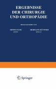 Cover-Bild zum Titel 'Ergebnisse der Chirurgie und Orthopädie' von 'Hermann Küttner, Erwin Payr'