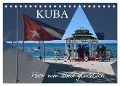 Kuba - Hier sind wir glücklich (Tischkalender 2024 DIN A5 quer), CALVENDO Monatskalender - Fryc Janusz
