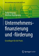 Cover-Bild zum Titel 'Unternehmensfinanzierung und -förderung' von 'Philip Pongratz, Matthias Vogelgesang'
