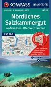 Cover-Bild zum Titel 'KOMPASS Wanderkarte 18 Nördliches Salzkammergut, Wolfgangsee, Attersee, Traunsee 1:50.000' von ''