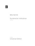 Cover-Bild zum Titel 'Rumänische Volkstänze' von 'Béla Bartók'