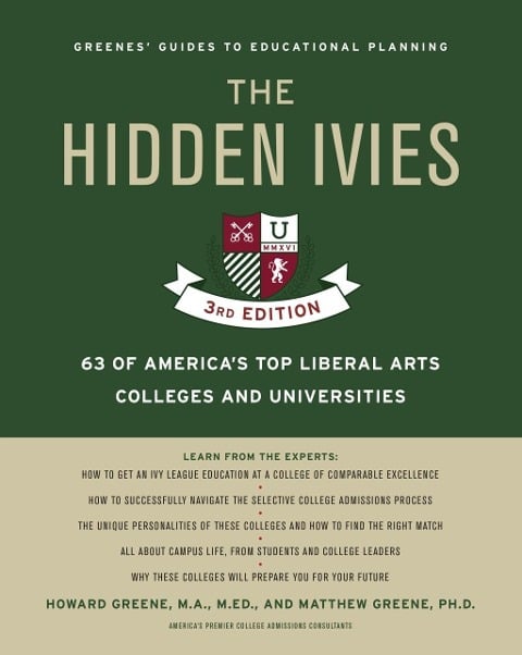 Hidden Ivies, 3rd Edition, The, EPUB - Howard Greene, Matthew W. Greene