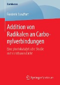 Cover-Bild zum Titel 'Addition von Radikalen an Carbonylverbindungen' von 'Frederik Sandfort'