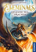 Cover-Bild zum Titel 'Eleminals,2,Legende des Drachen' von 'Angela Kirchner'