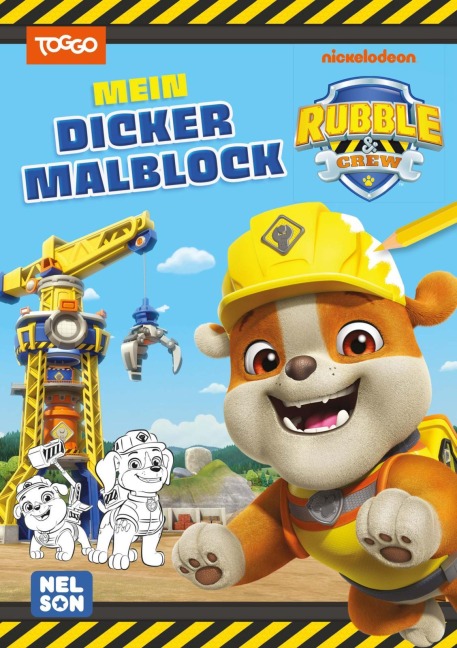 Rubble & Crew: Mein dicker Malblock - 