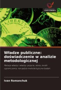 Cover-Bild zum Titel 'W¿adze publiczne: do¿wiadczenie w analizie metodologicznej' von 'Ivan Romanchuk'