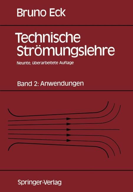 Technische Strömungslehre - Bruno Eck