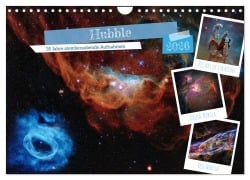 Cover-Bild zum Titel 'Hubble - 35 Jahre atemberaubende Aufnahmen (Wandkalender 2026 DIN A4 quer), CALVENDO Monatskalender' von 'Peter Pantau'