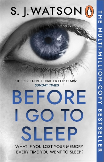 Before I Go To Sleep - S J Watson