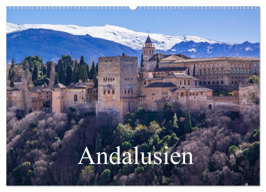Andalusien (Wandkalender 2026 DIN A2 quer), CALVENDO Monatskalender - Michael Fahrenbach