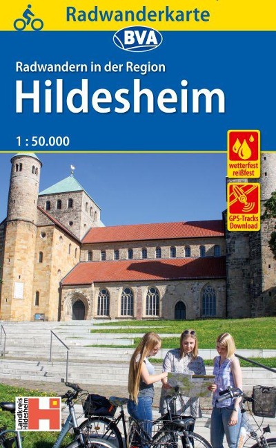 BVA Radwanderkarte Radwandern in der Region Hildesheim, 1:50.000 - 