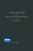 Cover-Bild zum Titel 'Aufgaben und Lösungen aus der Gleich- und Wechselstromtechnik' von 'Hugo Vieweger'