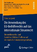 Cover-Bild zum Titel 'Die Anwendung des EU-Beihilferechts auf das internationale Steuerrecht' von 'Sime Jozipovic'