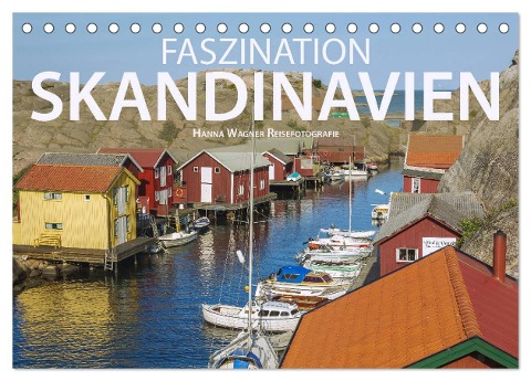 Faszination Skandinavien (Tischkalender 2024 DIN A5 quer), CALVENDO Monatskalender - Hanna Wagner
