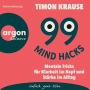 Cover-Bild zum Titel '99 Mind Hacks' von 'Timon Krause'