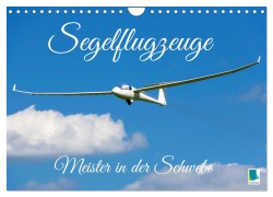 Cover-Bild zum Titel 'Meister in der Schwebe: Segelflugzeuge (Wandkalender 2026 DIN A4 quer), CALVENDO Monatskalender' von 'Calvendo Calvendo'