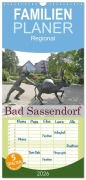 Cover-Bild zum Titel 'Familienplaner 2026 - Bad Sassendorf mit 5 Spalten (Wandkalender, 21 x 45 cm) CALVENDO' von 'Janne Janne'
