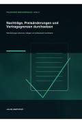Cover-Bild zum Titel 'Nachträge, Preisänderungen und Vertragsgrenzen durchsetzen' von 'Julius Harpstedt'