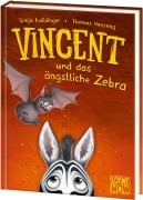 Cover-Bild zum Titel 'Vincent und das ängstliche Zebra (Band 3)' von 'Sonja Kaiblinger'