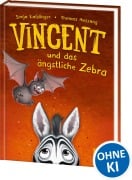 Cover-Bild zum Titel 'Vincent und das ängstliche Zebra (Band 3)' von 'Sonja Kaiblinger'