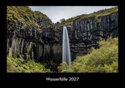 Cover-Bild zum Titel 'Wasserfälle 2027 Fotokalender DIN A3' von 'Tobias Becker'