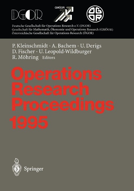 Operations Research Proceedings 1995 - 