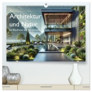 Cover-Bild zum Titel 'Architektur und Natur im Rhythmus der Jahreszeiten (hochwertiger Premium Wandkalender 2026 DIN A2 quer), Kunstdruck in Hochglanz' von 'LandsPete LandsPete'